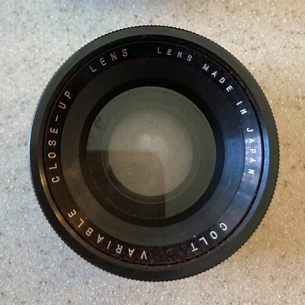 Vintage Colt Variable Close-Up Lens Made in Japan with Case.